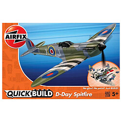 Acheter Airfix Maquette avion : Quick Build : D-Day Spitfire