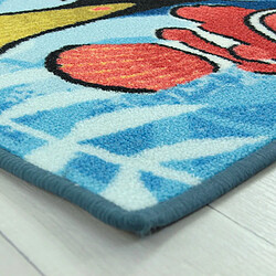 Thedecofactory DISNEY - Tapis imprimé Nemo, Disney bleu 80x50