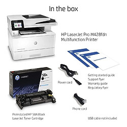 Avis Hewlett Packard LJ Pro M428FDN 4in1 Imprimante Laser W1A29A#B19 A4-LAN-Duplex