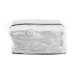 Sac de Rangement Compresseur Cube 80cm Transparent