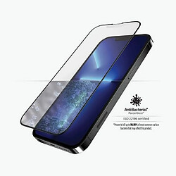 PanzerGlass Panzer Glass Protection d'écran pour Apple iPhone 13 Pro Max Anti-reflet et Antibactérienne Noir transparent