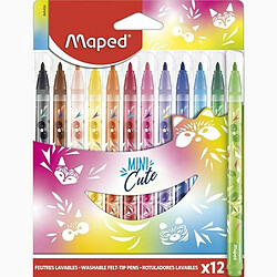 Ensemble de Marqueurs Maped Mini Cute Multicouleur 12 Pièces (12 Unités)