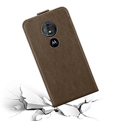 Cadorabo Coque Motorola MOTO E5 / G6 PLAY Etui en Marron pas cher