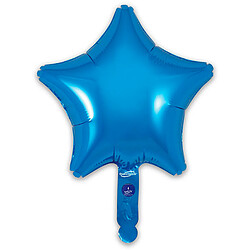 Ballon étoile bleue 23 cm