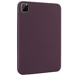 Coque en silicone violet foncé pour votre iPad Pro 11-pouces (2021)/(2020)/(2018)