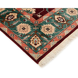 Vidal Tapis de laine 300x245 rouge Tabriz