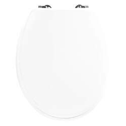 CORNAT Siège de toilette BERN MDF blanc