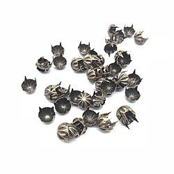 50pcs goujons de citrouille métal griffe nailhead punk goujon rivets pointes de bronze pas cher