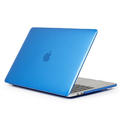 Wewoo Housse Sacoche Etui de protection pour ordinateur portable Crystal Style pour MacBook Pro 13,3 pouces A1989 (2018) (Bleu foncé)