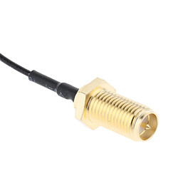 Avis IPEX Turn UF.L vers le câble adaptateur adaptateur d'antenne à extension coaxiale SMA 20cm