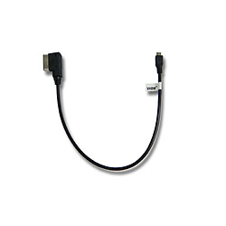 Adaptateur câble audio vhbw pour Mercedes Benz S-Klasse M-Klasse R-Klasse E-Klasse C-Klasse CLS-Klasse(ab 2010) Media Interface(518) comme A0018279204