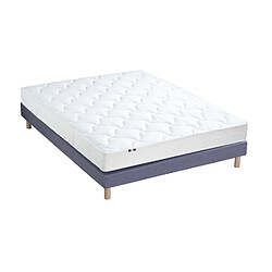 Idliterie Ensemble Matelas Mousse ferme réversible ALTO + Sommier - Made in France