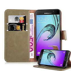 Cadorabo Coque Samsung Galaxy A3 2016 Etui en Marron