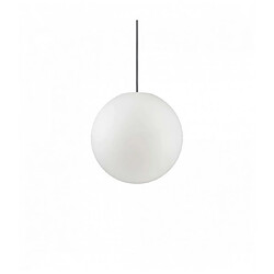 Ideal Lux Suspension Blanche SOLE 1 ampoule