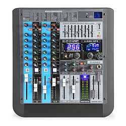 Power Dynamics PDM-S604 Table de mixage 6 canaux DSP MP3 USB Bluetooth