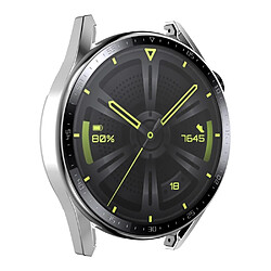 Coque en TPU ENKAY 9H, échelle électroplaquée, argent pour votre Huawei Watch GT 3 46mm