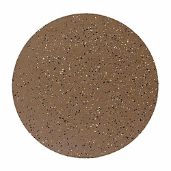 BigBuy Home Table d'appoint Terrazzo Marron 60 x 60 x 45 cm