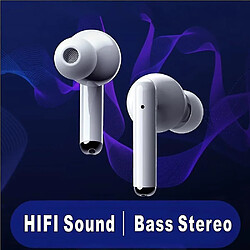 Universal Bluetooth 5.0 Bouchons d'oreilles sportifs étanches Réduction du bruit Réduction du bruit Microphone Double basse stéréo