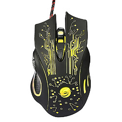 Universal H700 Fire Bird 6d 5500 DPI Backfracleful Backlight Wired Portable Optique Gaming Mouse