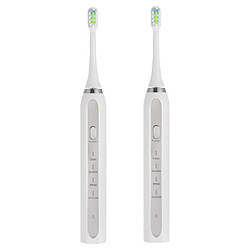 Universal Brosse à dents mobile à charge sans fil à vibrations à haute fréquence IPX7 pour couples adultes | Brosse à dents électrique