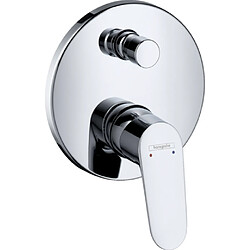 Hansgrohe - Set de finition Focus pour mitigeur bain/douche encastré chromé