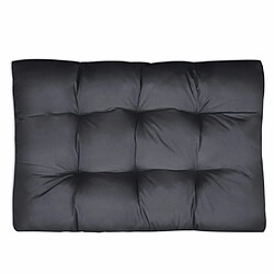 Decoshop26 Coussin de chaise pour intérieur ou extérieur gris 120x80x10 cm DEC021366