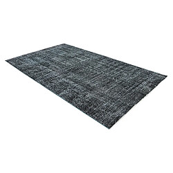 Vidal Tapis de laine 264x145 noir Ultra Vintage pas cher