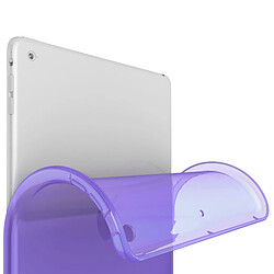 OKULI Transparent Étui Silicone Coque Housse Case Cover pour Apple iPad 2, iPad 3, iPad 4 en Violet