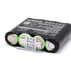 vhbw NiMH batterie 2000mAh (4.8V) pour appareil de mesure comme X-Rite SE15-26