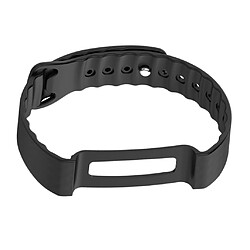 Bracelet de remplacement en silicone pour montre intelligente Huawei Honor A2 noire