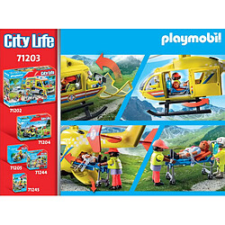 Playmobil® 71203 Hélicoptère de secours