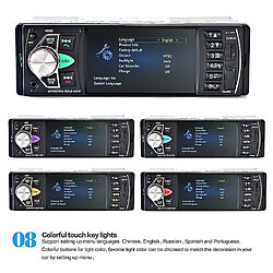 Universal 4022D 4,1 pouces voiture DVD radio MP5 lecteur voiture kit audio FM émetteur Bluetooth