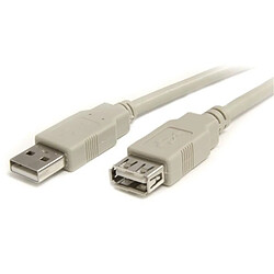 StarTech.com Câble d'extension USB 2.0 de 3 m - Rallonge USB A vers A - M/F