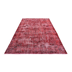 Avis Vidal Tapis de laine 292x178 rouge Ultra Vintage