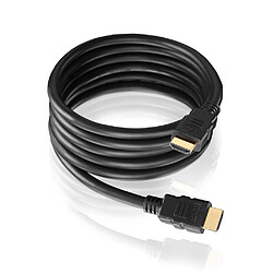 Avis HDSupply HC000-050 Câble HDMI Haute Vitesse avec Ethernet HDMI-A mâle (19 Broches) vers HDMI-A mâle (19 Broches) 2 Fois blindé Contacts plaqués Or, 5,00m, Noir