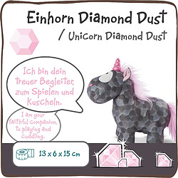 Avis NICI Diamond Dust 13 cm ? Peluche Licorne pour Filles, garçons et bébés ? Jouet Animal à câliner et pour Jouer ? Peluches Animaux douillets ? Doudou Original ? Licornes