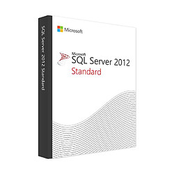 Microsoft SQL Server 2012 Standard - Clé licence à télécharger - Livraison rapide 7/7j