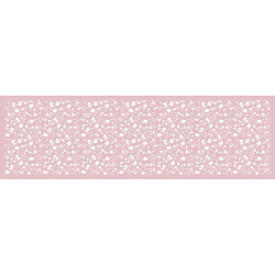 Alter Chemin de cuisine, 100% Made in Italy, Tapis antitache avec impression numérique, Tapis antidérapant et lavable, Fleurs - Modèle Betty, cm 180x52