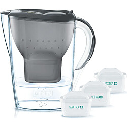 BRITA Marella Cool graphite + 3x cartouche