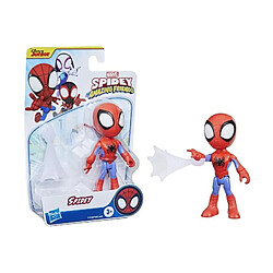 Marvel Spidey and His Amazing Friends - Figurine de héros Spidey de 10 cm - inclut 1 accessoire - pour enfants des 3 ans