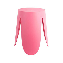 LEITMOTIV Tabouret en polypropylène Ravish rose.