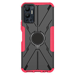 Coque en TPU anti-chocs avec béquille pour votre Infinix Hot 12 4G - rose