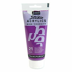 Pebeo Peinture acrylique transparente - Violet - 100 ml