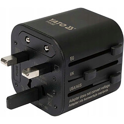 GUPBOO Adaptateur secteur Voyage US UK EU Adapter,JL1785