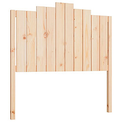 vidaXL Tête de lit 106x4x110 cm Bois massif de pin