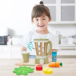 Mixeur jus de fruits légumes 13 accessoires de dinette enfant garçon fille Teamson Kids vert TK-W00008