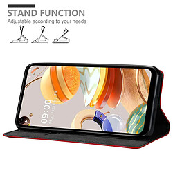 Cadorabo Coque LG K61 Etui en Rouge