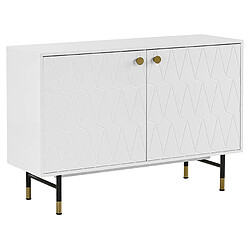 Beliani Commode blanche ADANTE