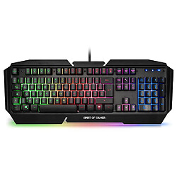 Spirit of Gamer Pack Clavier Souris XB1 XBox One Pro-K5 RGB et Convertisseur