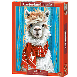 Castorland Puzzle 500 pièces : Je suis le lama